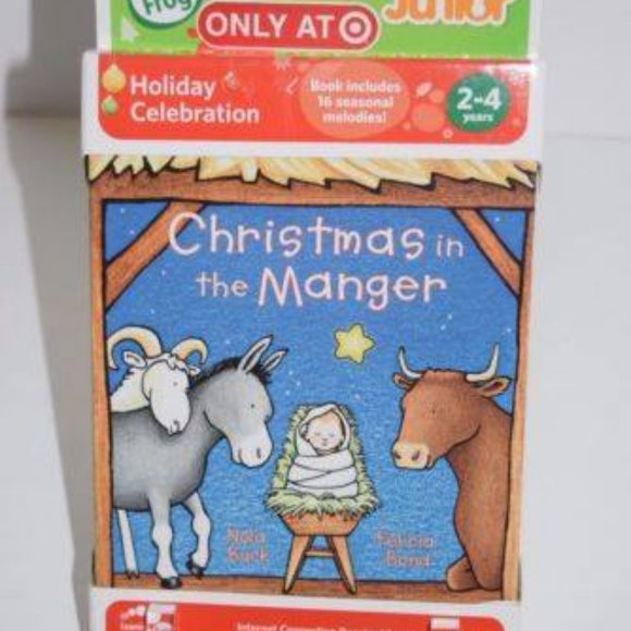 LeapFrog Tag Junior Book, Christmas in the Manger Board Book for Tag Jr. NEW! - Picture 2 of 6